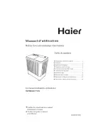 Preview for 1 page of Haier HWM90-0713S Manuel D'Utilisation