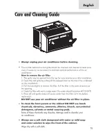 Preview for 17 page of Haier HWR05XC6 - 5200 BTU Electronic Control Room Air... User Manual