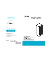 Haier JC-164G Manual preview