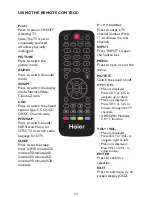 Preview for 16 page of Haier LE32D2320 User Manual