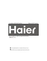 Haier XPB80-113S Manual Del Usuario preview