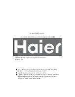 Haier XQB50-10 Manual Del Usuario preview
