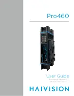 Haivision Pro460 User Manual preview