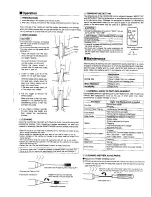 Preview for 2 page of Hakko Electronics 808 Instruction Manual