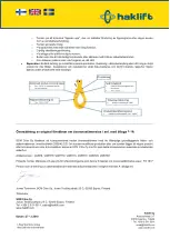 Preview for 7 page of Haklift VAKH6 Translation Of The Original Instructions