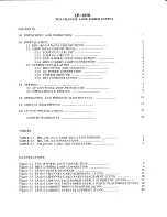 Предварительный просмотр 2 страницы Hal Communications LP1210 Technical Manual