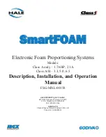 HALE SmartFOAM 1.7AHP Description, Installation And Operation Manual preview