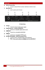 Preview for 8 page of Hall Research Technologies FXT-460 User Manual