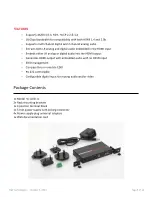 Preview for 5 page of Hall Technologies HD-AUD-IO User Manual