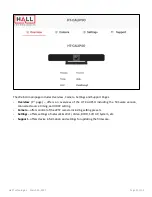 Preview for 25 page of Hall Technologies HT-CALIPSO User Manual