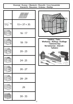 Preview for 12 page of Halls Greenhouses Garden Room Manual