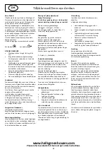 Preview for 3 page of Halls Greenhouses Universal 128 SD Manual