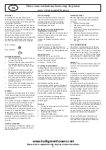 Preview for 7 page of Halls Greenhouses Universal 128 SD Manual