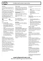 Preview for 8 page of Halls Greenhouses Universal 128 SD Manual