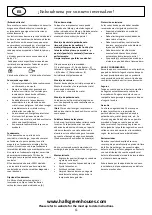 Preview for 9 page of Halls Greenhouses Universal 128 SD Manual