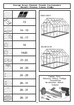 Preview for 12 page of Halls Greenhouses Universal 128 SD Manual