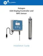 Halogen D20 Installation Manual preview