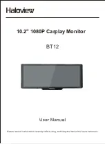 Haloview BT12 User Manual preview