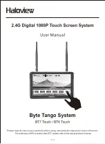 Haloview Byte Tango System User Manual preview