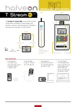 Preview for 1 page of Halveon T-Stream MU Operating	 Instruction