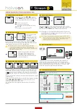 Preview for 2 page of Halveon T-Stream MU Operating	 Instruction