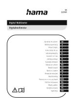 Hama 00 223565 Operating Instructions Manual preview