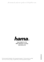 Предварительный просмотр 8 страницы Hama 00042912 Operating Instructions Manual