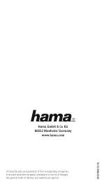 Preview for 42 page of Hama 00137492 Operating Instructions Manual