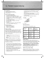 Preview for 3 page of Hama 53145 Operating	 Instruction