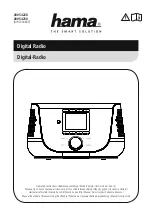 Hama DIR3300SBT Operating Instructions Manual предпросмотр