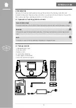 Предварительный просмотр 5 страницы Hama DIR3300SBT Operating Instructions Manual