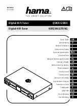 Hama DIT2006BT Quick Manual preview