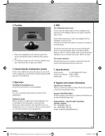 Предварительный просмотр 5 страницы Hama E 80 Operating	 Instruction