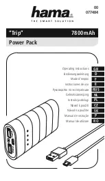 Preview for 1 page of Hama Trip Operating Instructions Manual