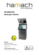 Предварительный просмотр 1 страницы Hamach HR 3000 RVS Manual