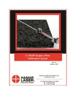 HAMAR LASER L-703SP Manual preview