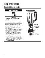 Предварительный просмотр 8 страницы Hamilton Beach Commercial 909 Series Operation Manual