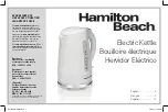 Hamilton Beach 40820 Instructions Manual preview