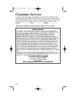 Preview for 16 page of Hamilton Beach 4160 Use & Care Manual