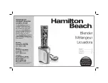 Hamilton Beach 51135 User Manual предпросмотр