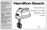 Hamilton Beach M45 Manual preview