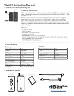 Hamilton/Buhl WMS-2G Instruction Manual preview