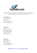 Preview for 202 page of Hamilton Jet HJ241 Manual