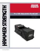 Предварительный просмотр 1 страницы Hammer Strength Pro 100 Owner'S Manual