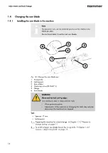 Preview for 14 page of Hammer K2 M Translation Of The Original Operating Instructions