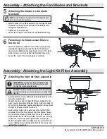 Preview for 9 page of HAMPTON BAY 52101 Use And Care Manual