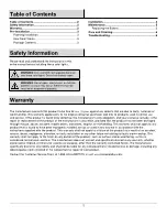 Preview for 2 page of HAMPTON BAY 52300-024-4pk Use And Care Manual