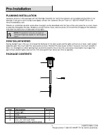 Preview for 3 page of HAMPTON BAY 52300-024-4pk Use And Care Manual