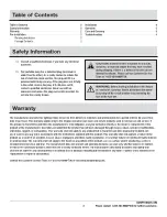 Preview for 2 page of HAMPTON BAY C7123 Use And Care Manual