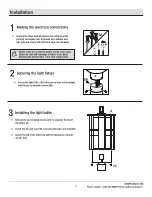 Preview for 5 page of HAMPTON BAY GLENFIELD RS2205007-P Use And Care Manual